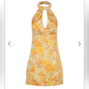 HANSEL&GRETEL CINDY DRESS SUNSHINE FLORAL